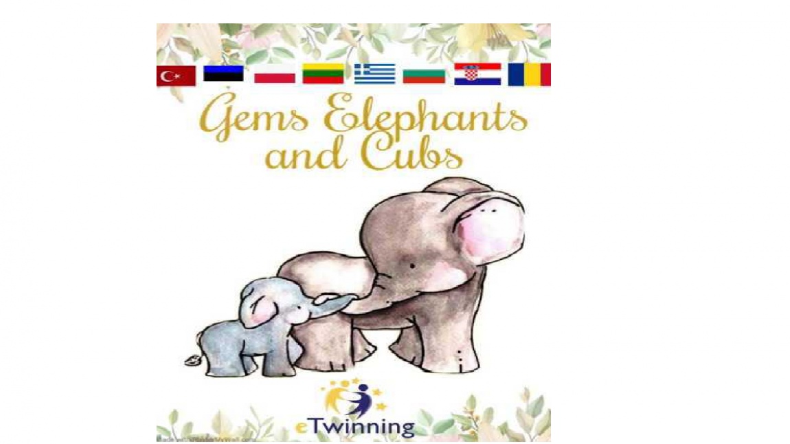 5/C SINFI GEMS ELEPHANTS AND CUP isimli projemiz 